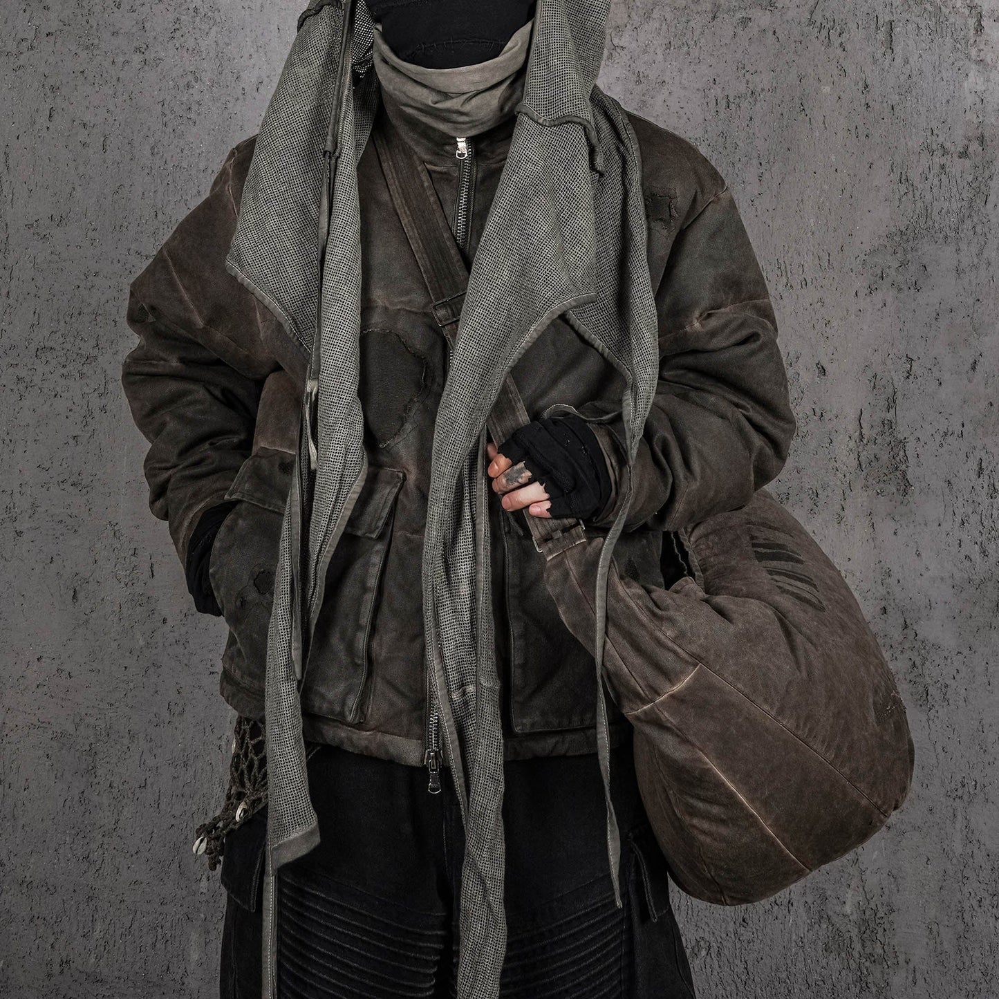 Vintage Crescent Nomad Bag