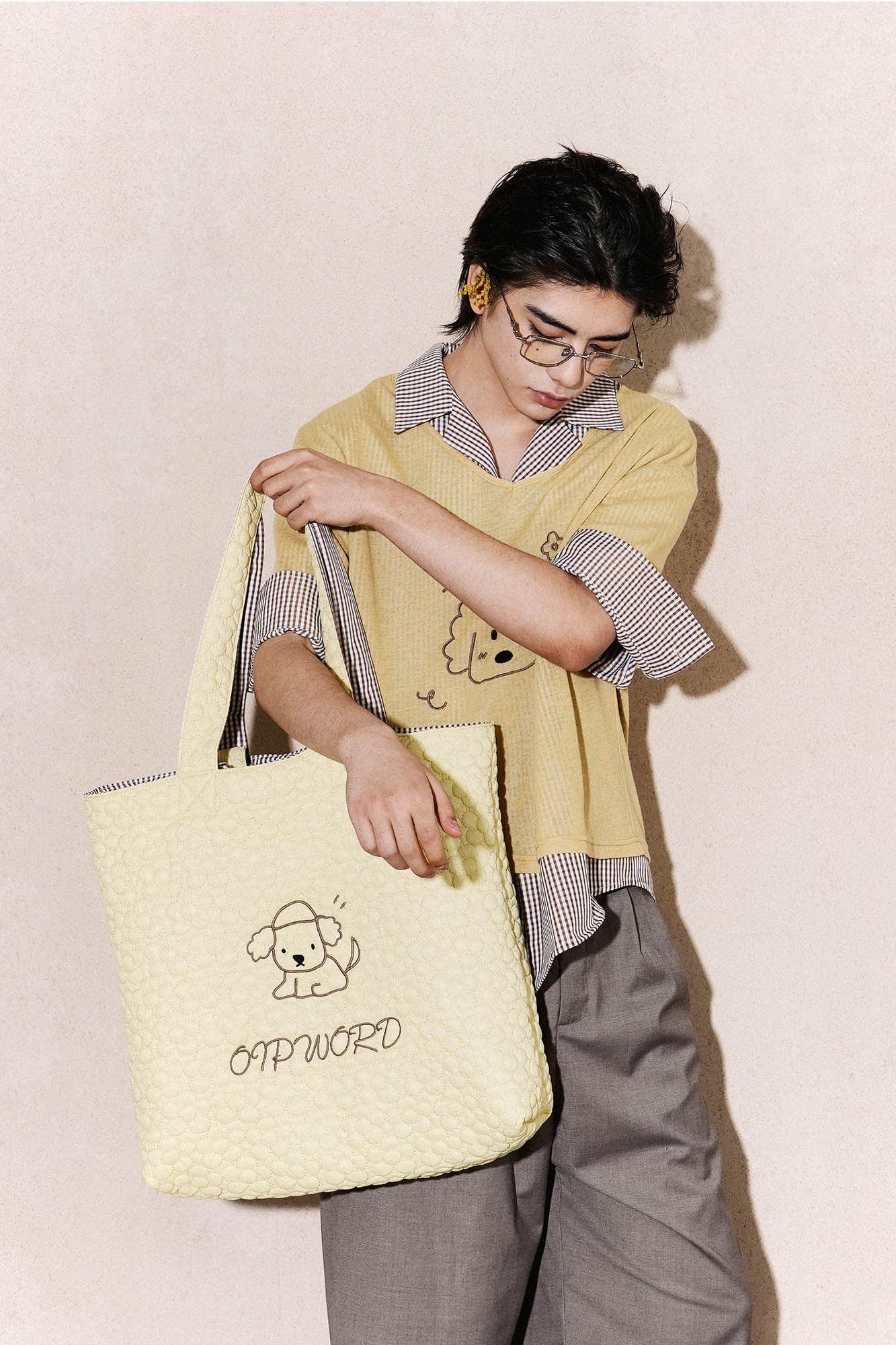 Chic Double-Sided Quilted Tote
