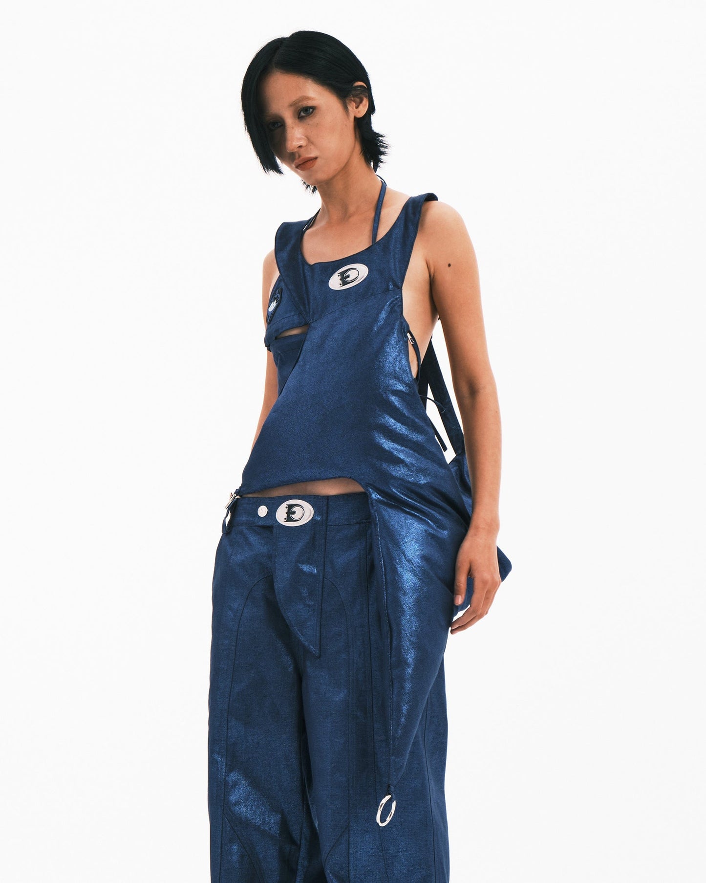 Stylish Metallic Thorn Tote