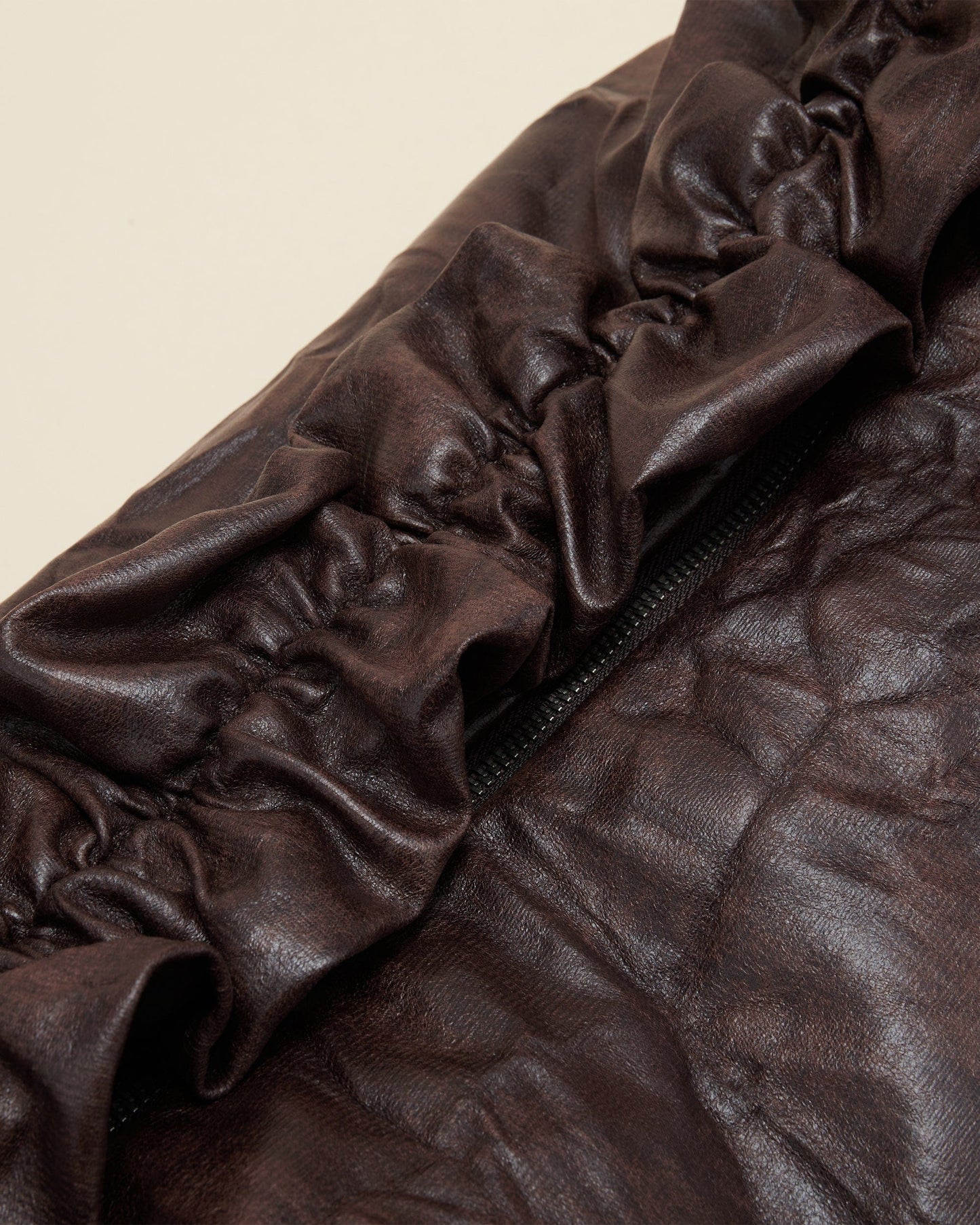 Stylish Crescent Wrinkle Tote