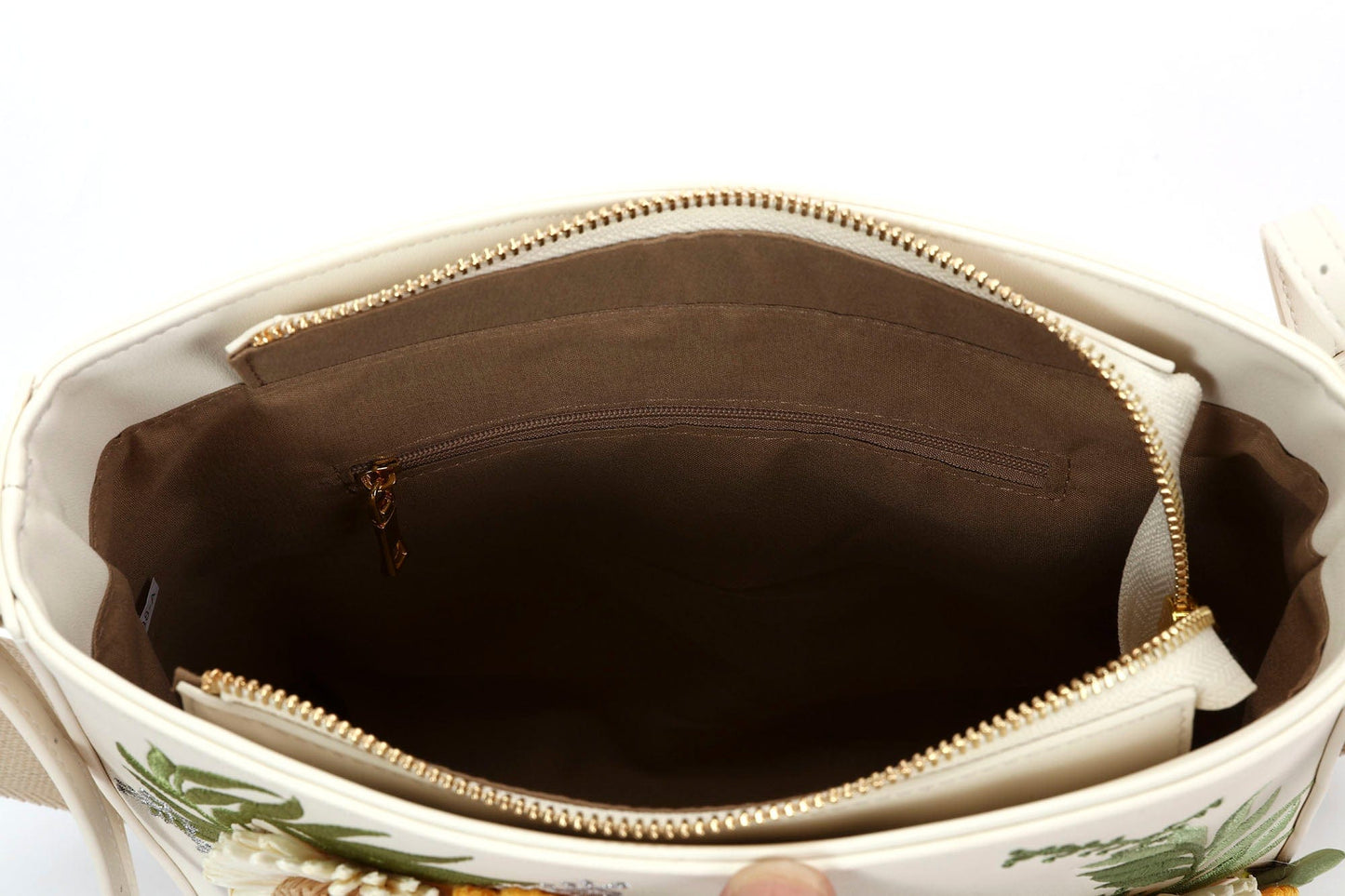 Chic Sunflower Embroidered Bag