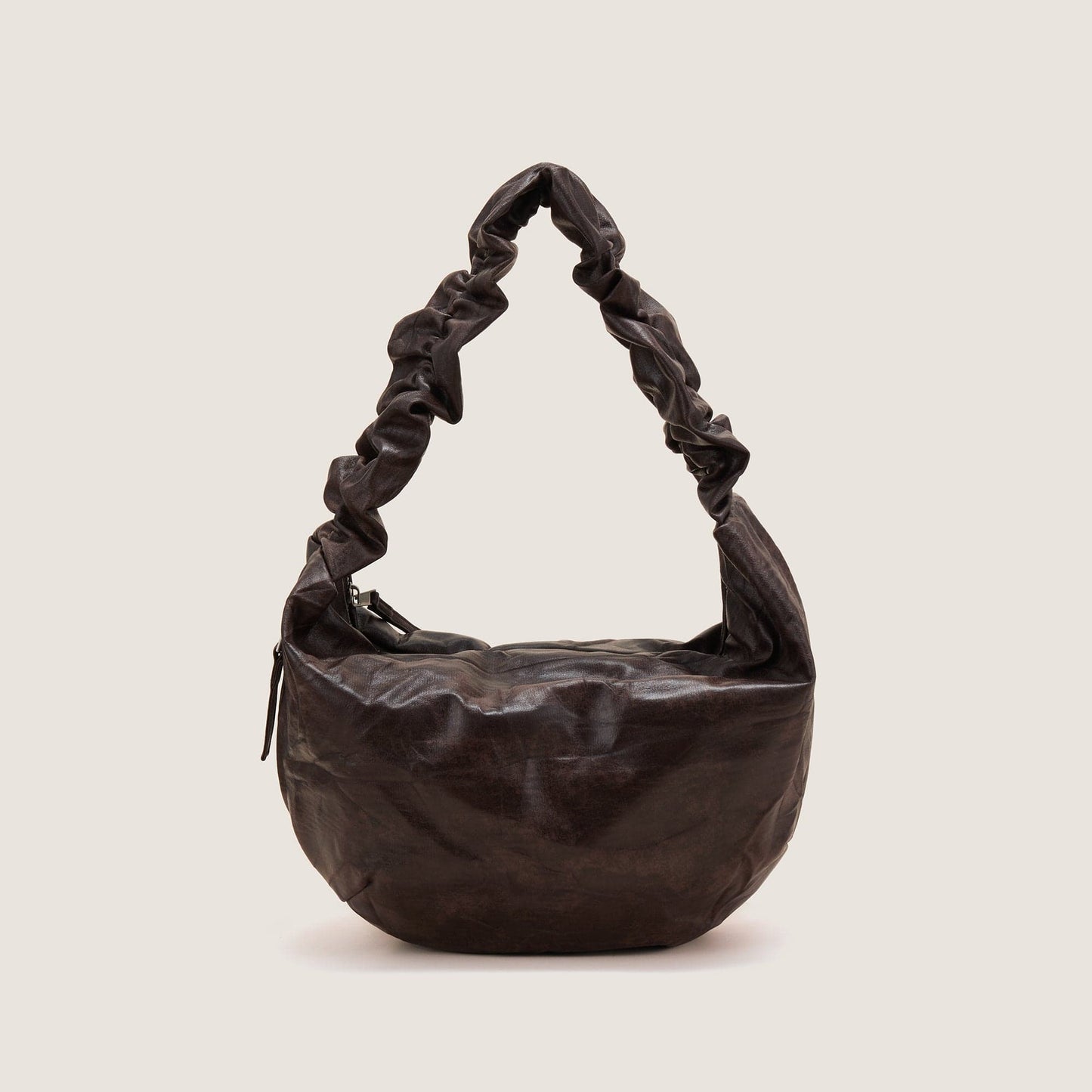 Stylish Crescent Wrinkle Tote