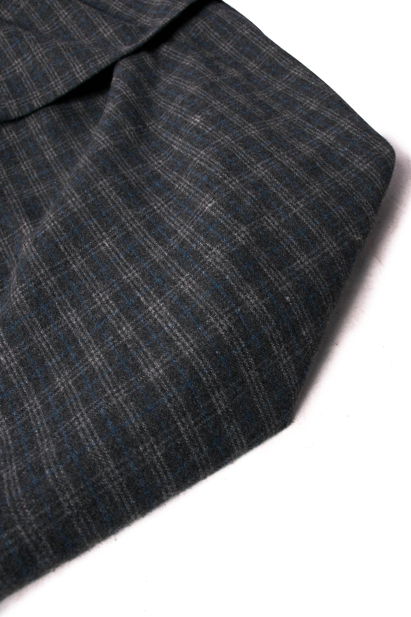Stylish Plaid Wool Hobo Bag