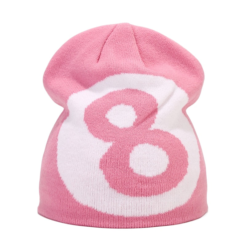 Pink 8 Ball Beanies