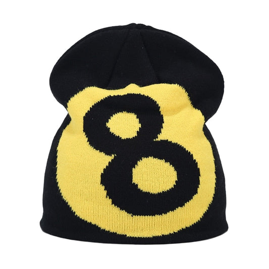 Yellow 8 Ball Beanies