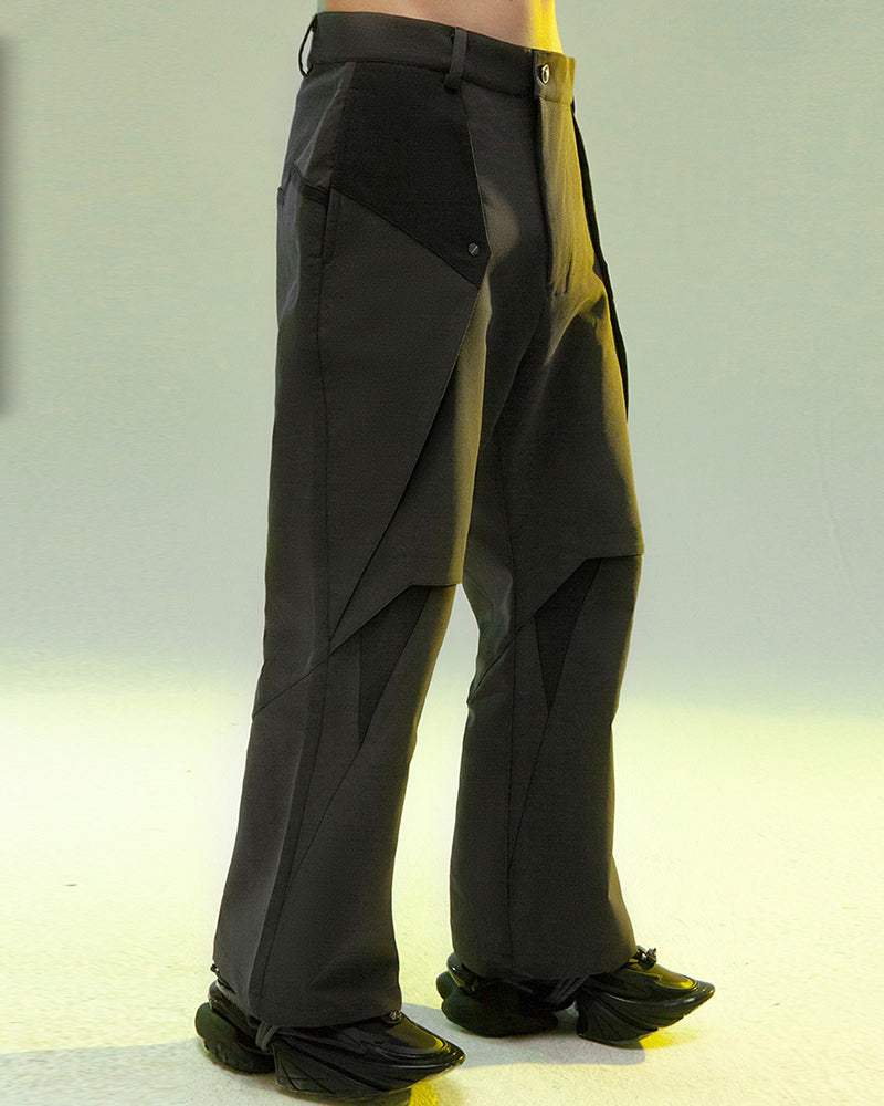 Revolutionary Cyberpunk Layered Trousers