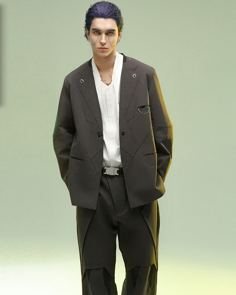 Magnetic Buckle Tech Suit