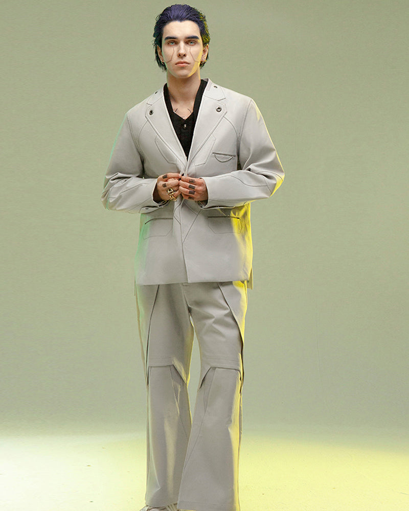 Magnetic Buckle Tech Suit