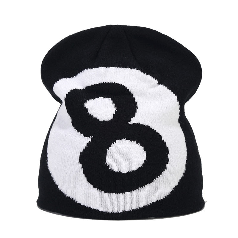 Black 8 Ball Beanies