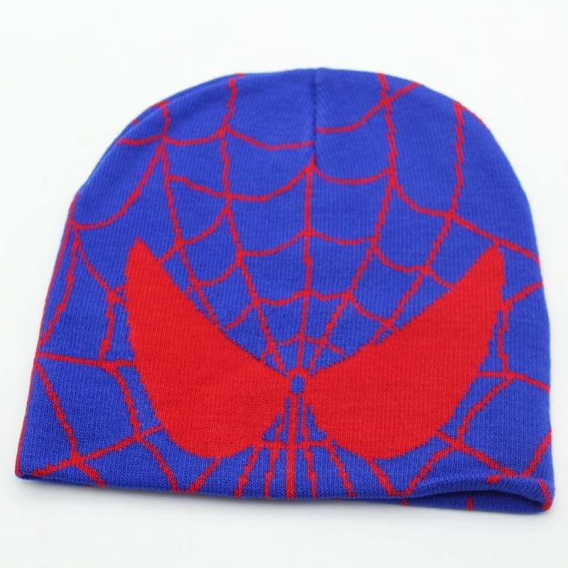 Stylish Beanie Inspired by a Popular Superhero Blue