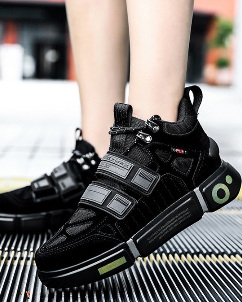 Vibrant Duo-Tone Unisex Sneakers