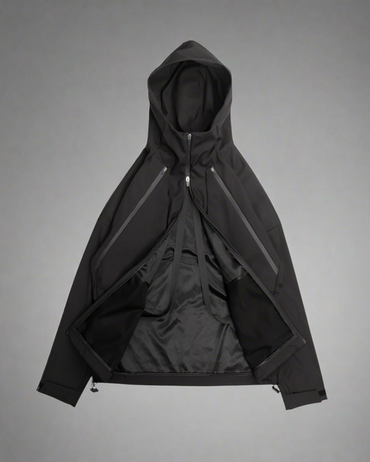 Dynamic Cyberpunk Utility Jacket