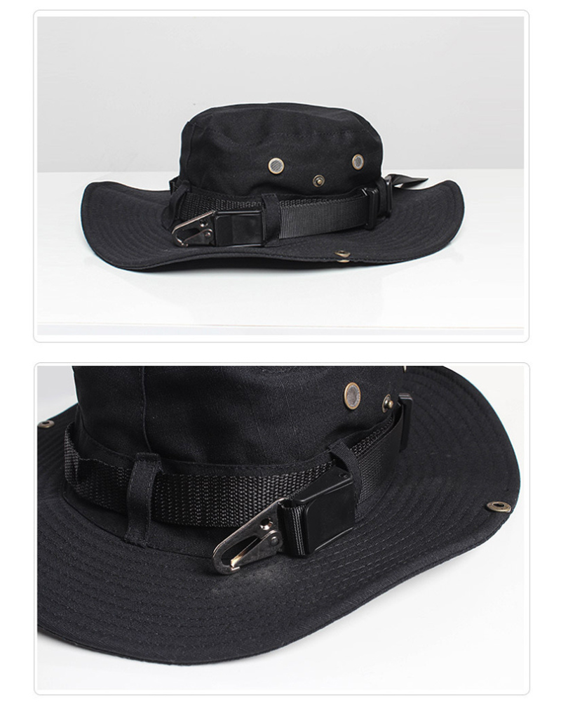 Avant-Garde Drawstring Bucket Hat