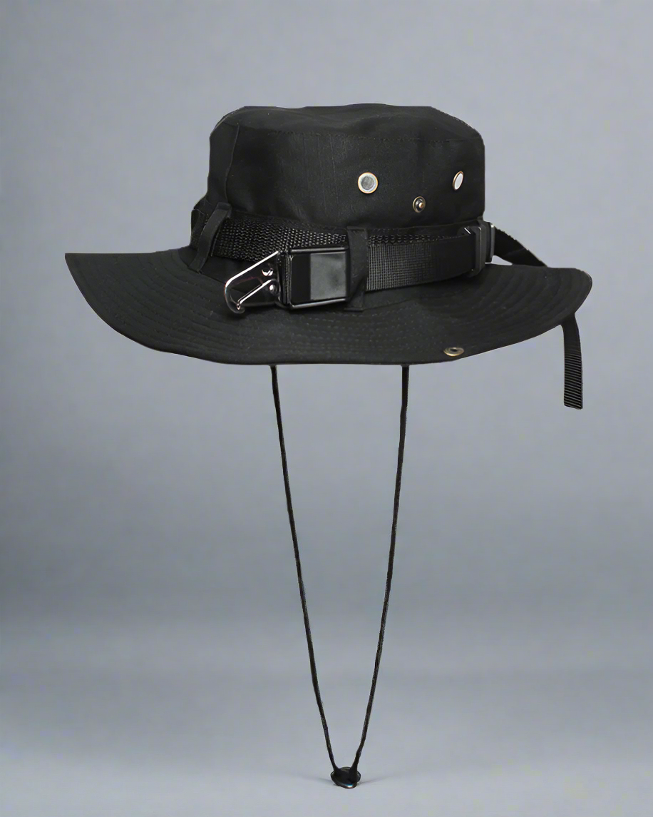 Avant-Garde Drawstring Bucket Hat