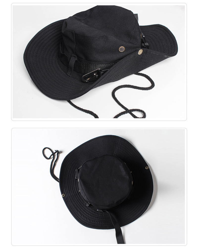 Avant-Garde Drawstring Bucket Hat