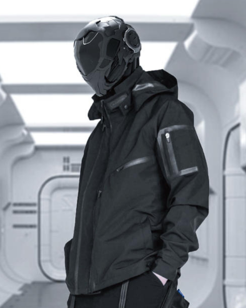 Futuristic Waterproof Cyberpunk Coat