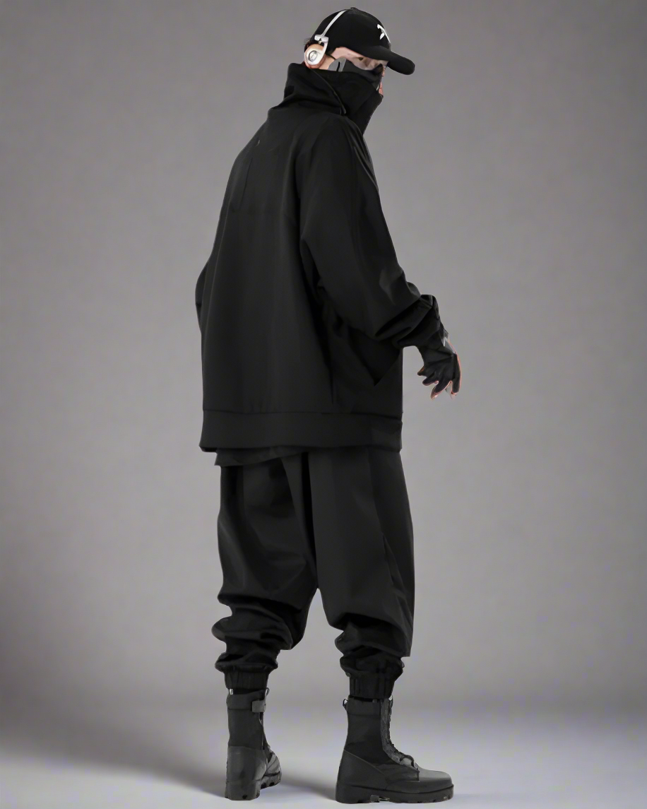 Chic Oversized Futuristic Sweatshirt