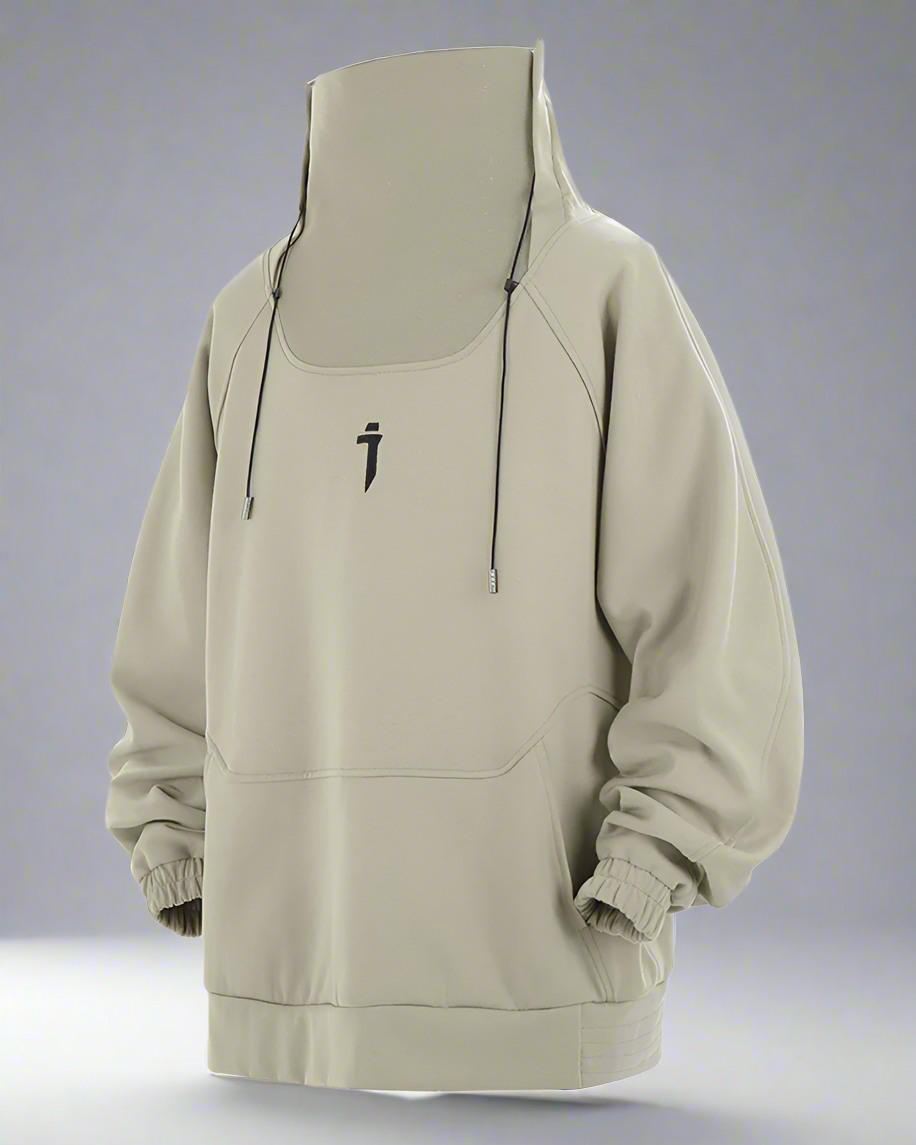 Chic Oversized Futuristic Sweatshirt