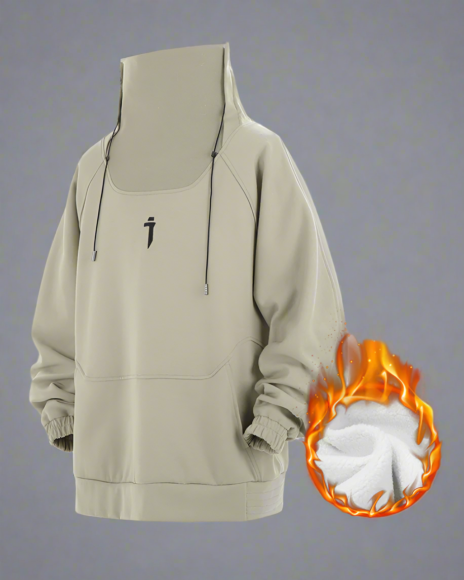 Chic Oversized Futuristic Sweatshirt