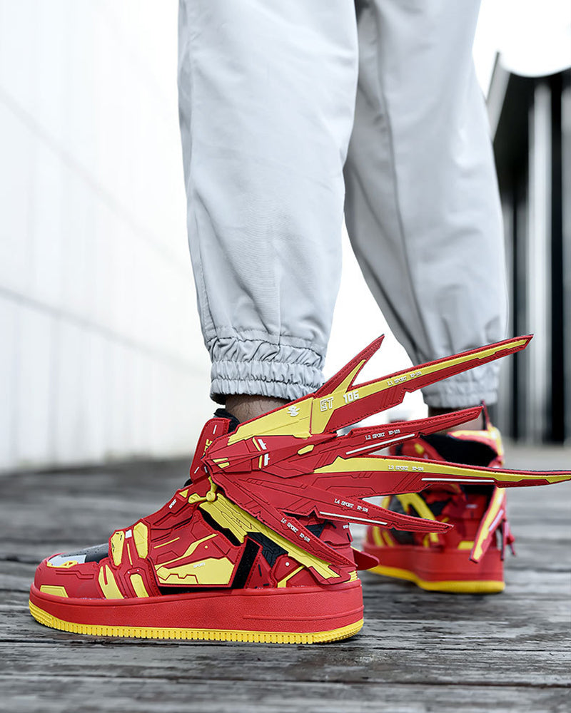 Elevated Winged Sneakers