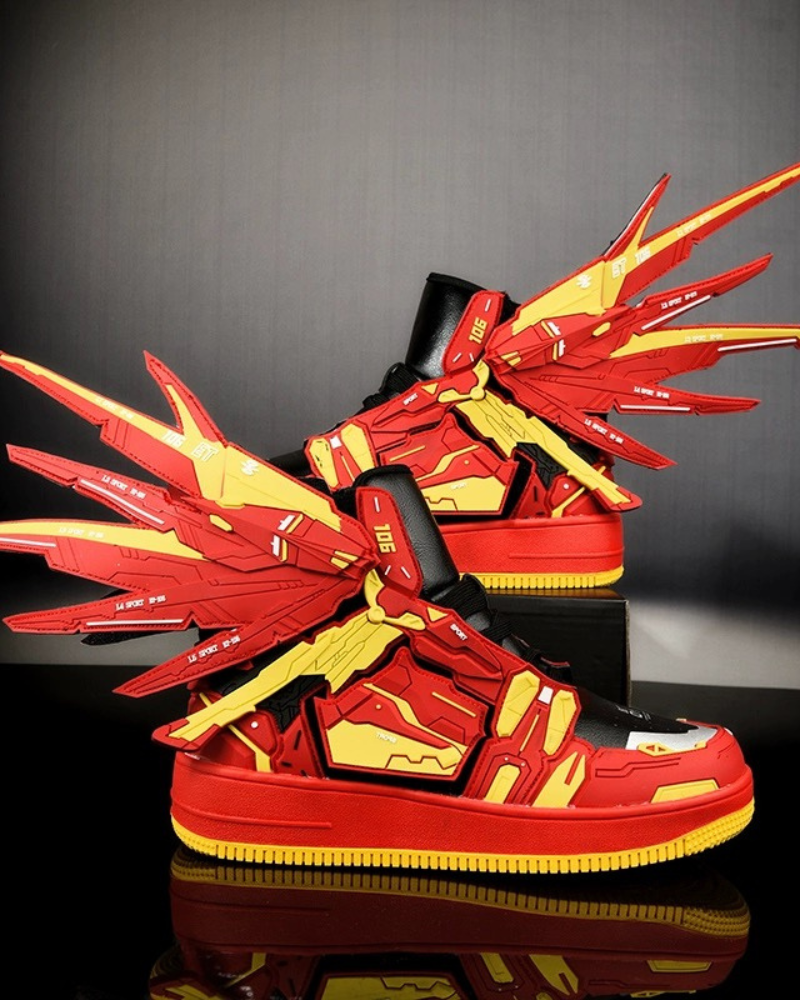 Elevated Winged Sneakers