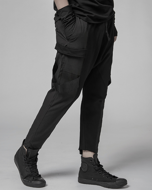 Trendy Asymmetric Utility Pants