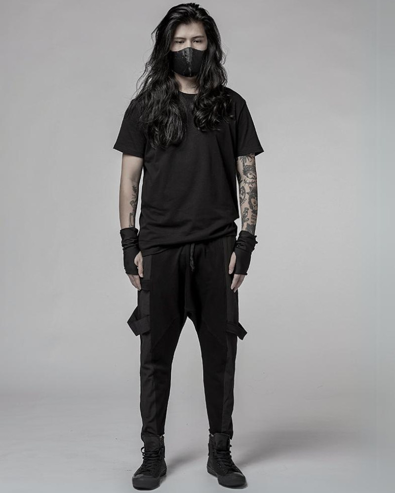 Trendy Asymmetric Utility Pants