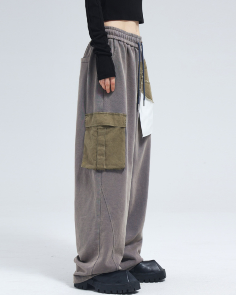 Stylish Unisex Wide-Leg Trousers