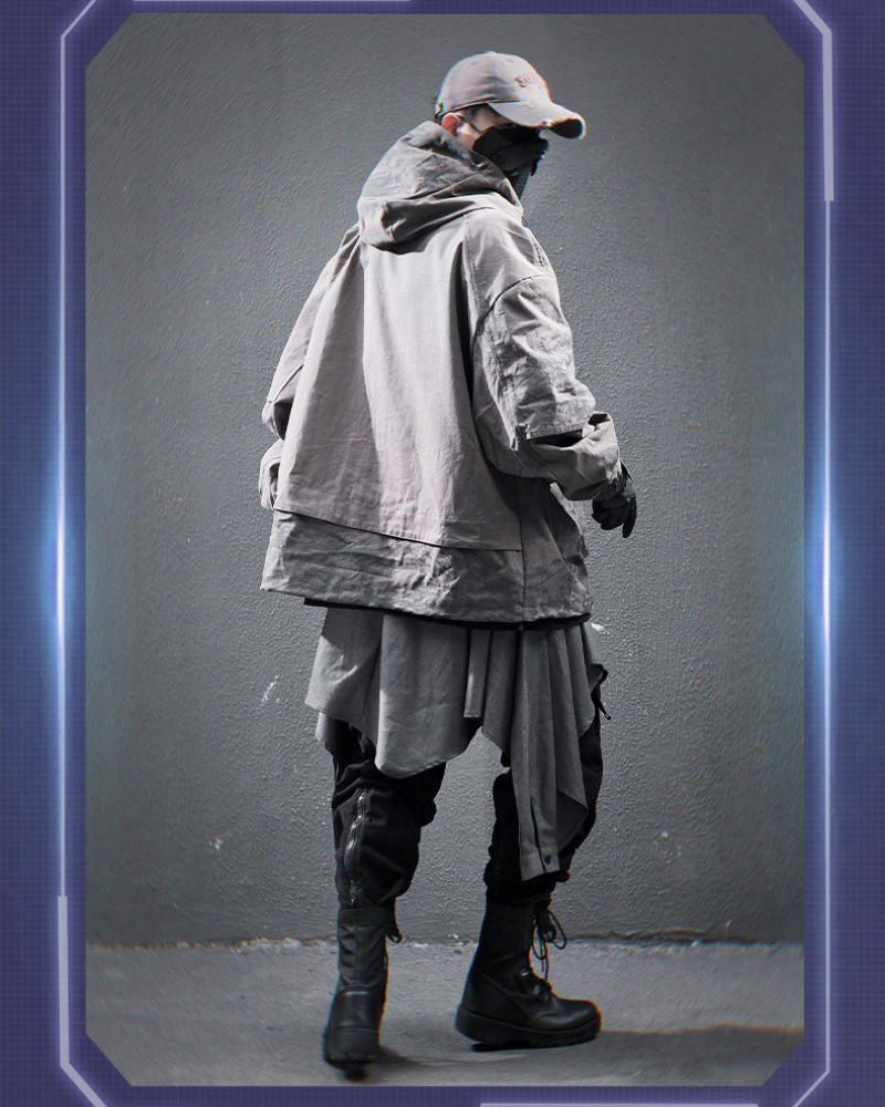 Stylish Graphic Pocket Hoodie