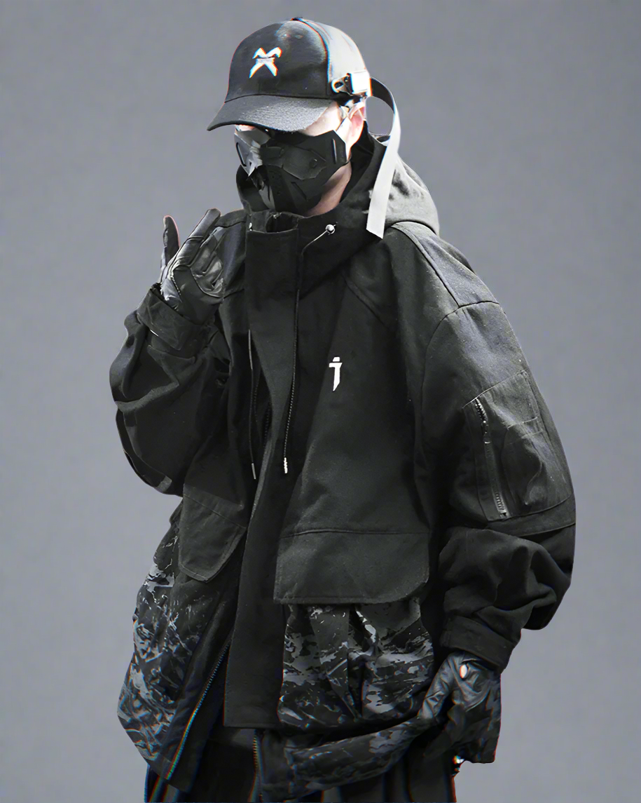 Stylish Graphic Pocket Hoodie