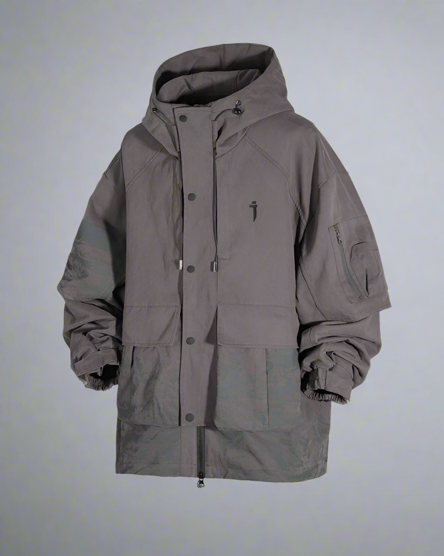 Stylish Graphic Pocket Hoodie