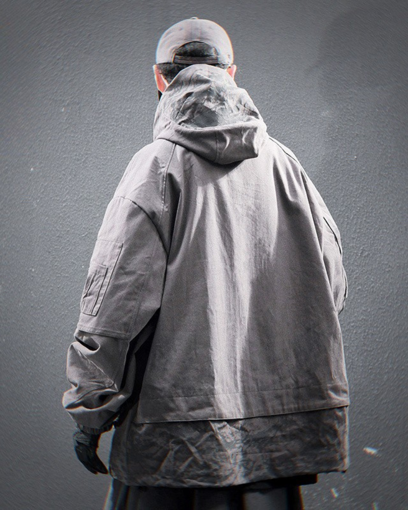 Stylish Graphic Pocket Hoodie