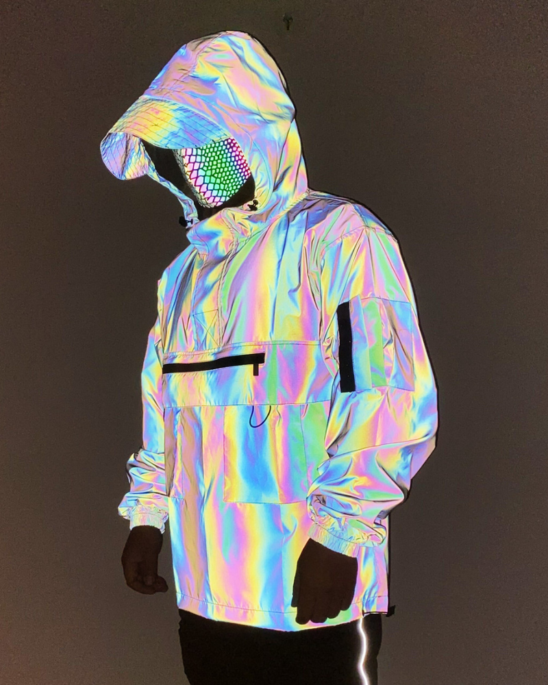 Adaptive Reflective Hoodie Jacket