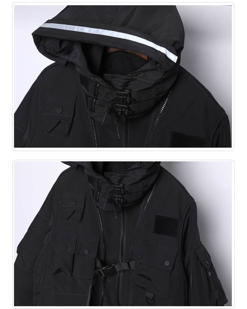 Futuristic Cyberpunk Cloak