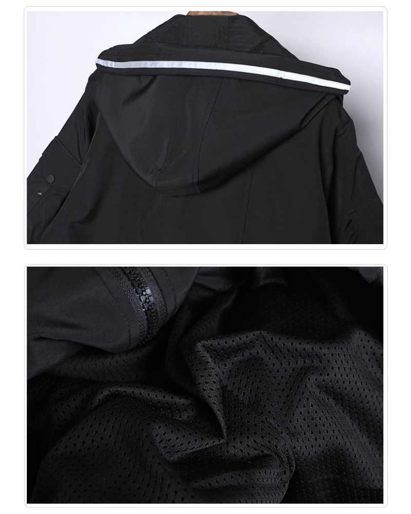 Futuristic Cyberpunk Cloak