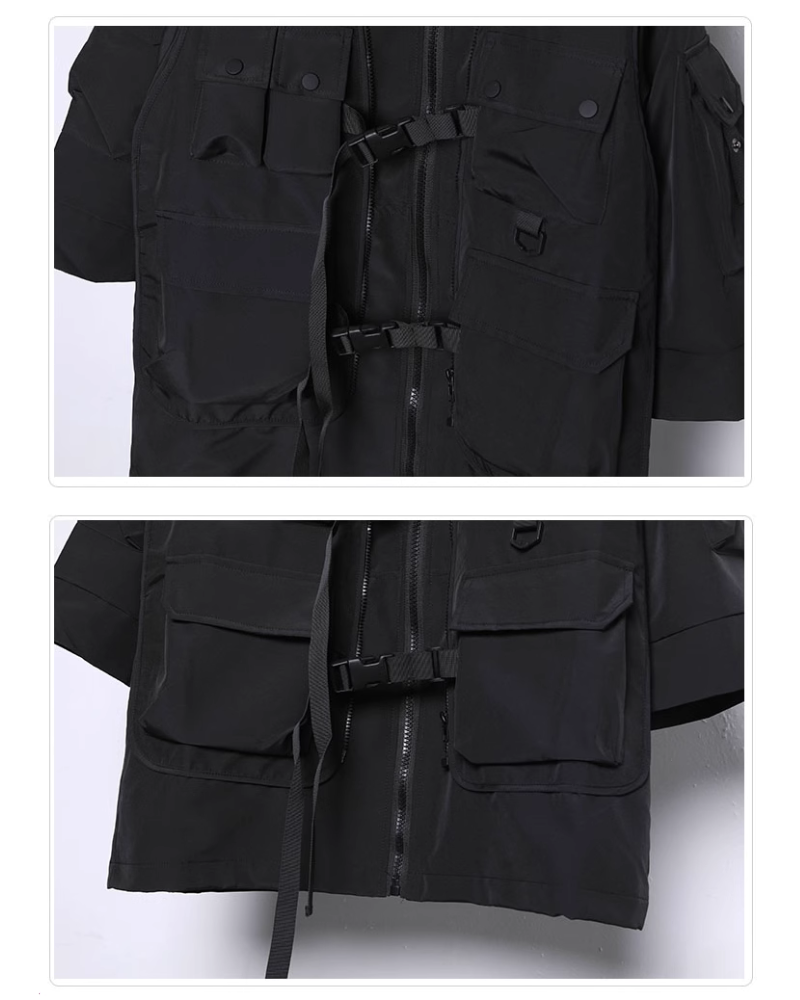Futuristic Cyberpunk Cloak