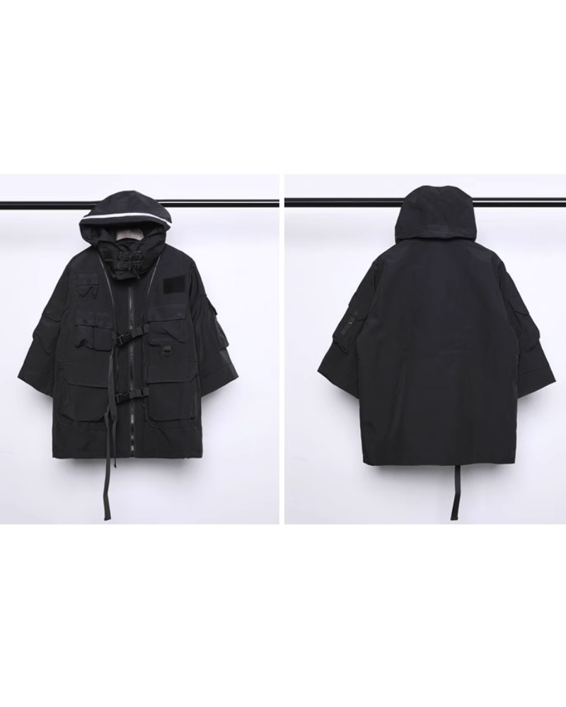 Futuristic Cyberpunk Cloak