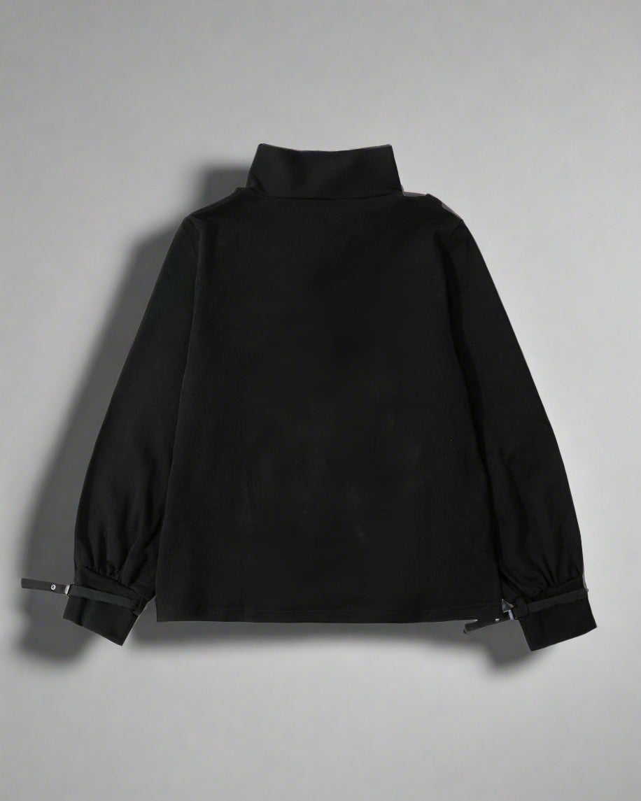 Chic Unisex Dark Apparel Set