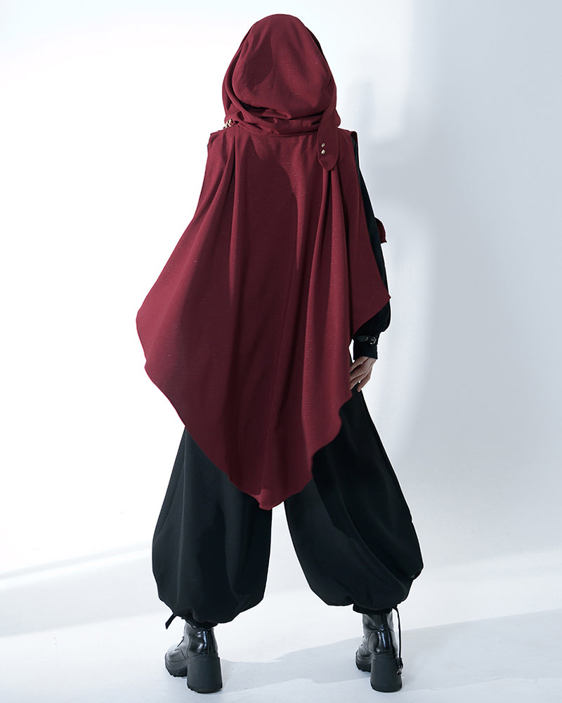 Chic Unisex Dark Apparel Set