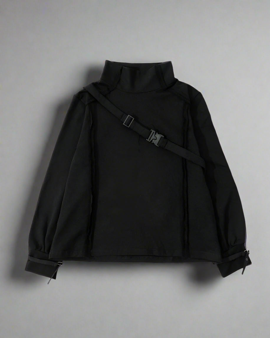 Chic Unisex Dark Apparel Set