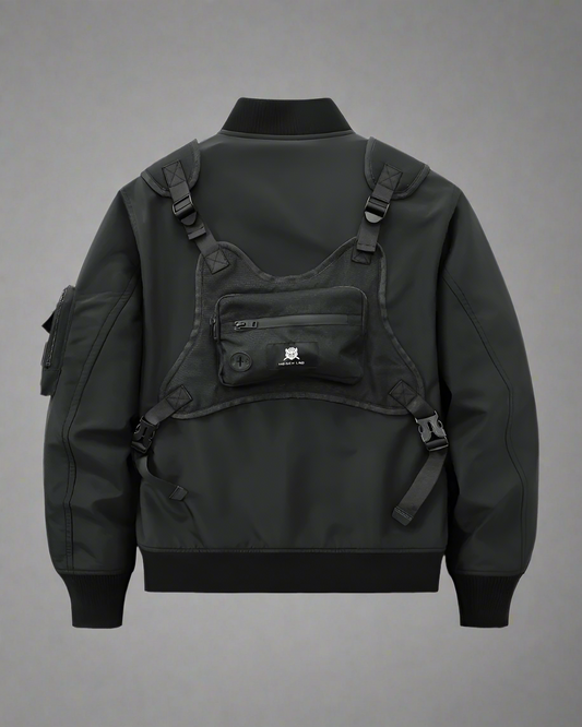 Multifunctional Bomber Jacket & Backpack
