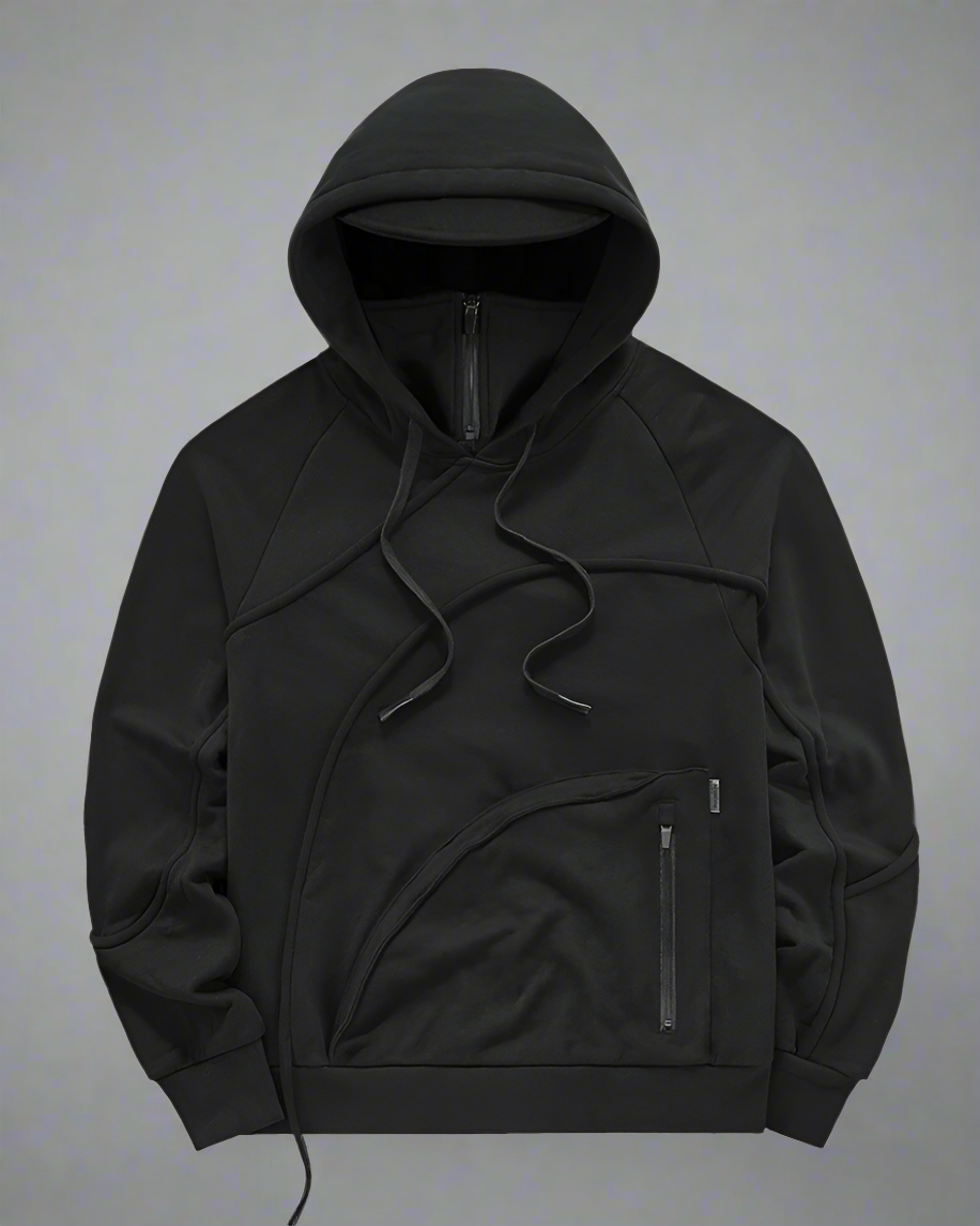 Versatile Hoodie with Hidden Mask