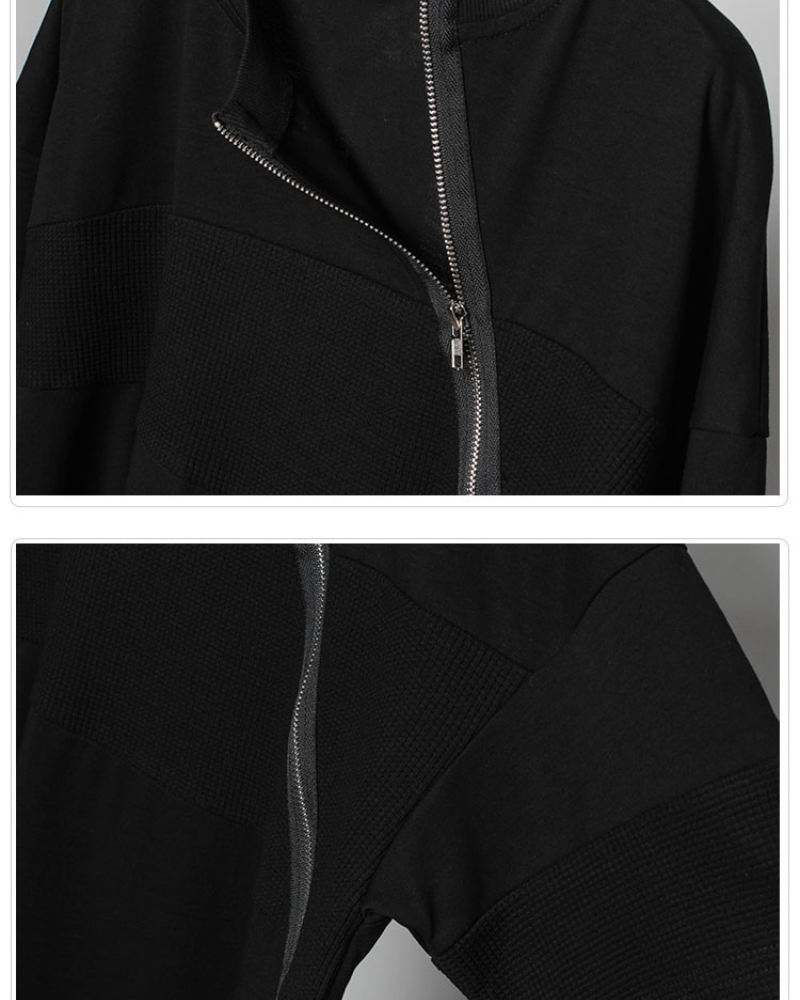 Trendy Zippered Hem Tee