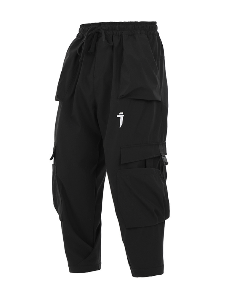 Stylish Black Ankle Cargoes