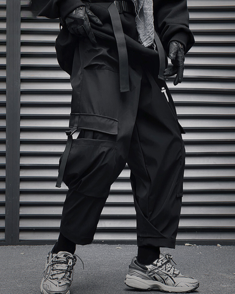 Stylish Black Ankle Cargoes
