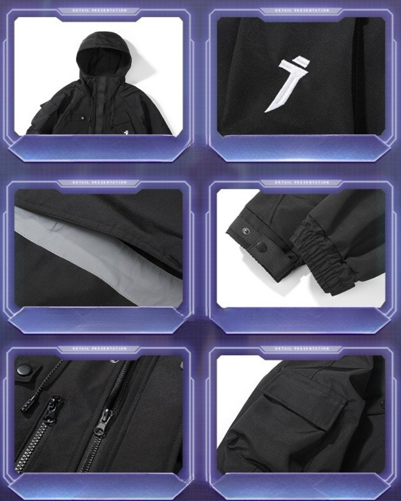 All-Season Unisex Hooded Coat