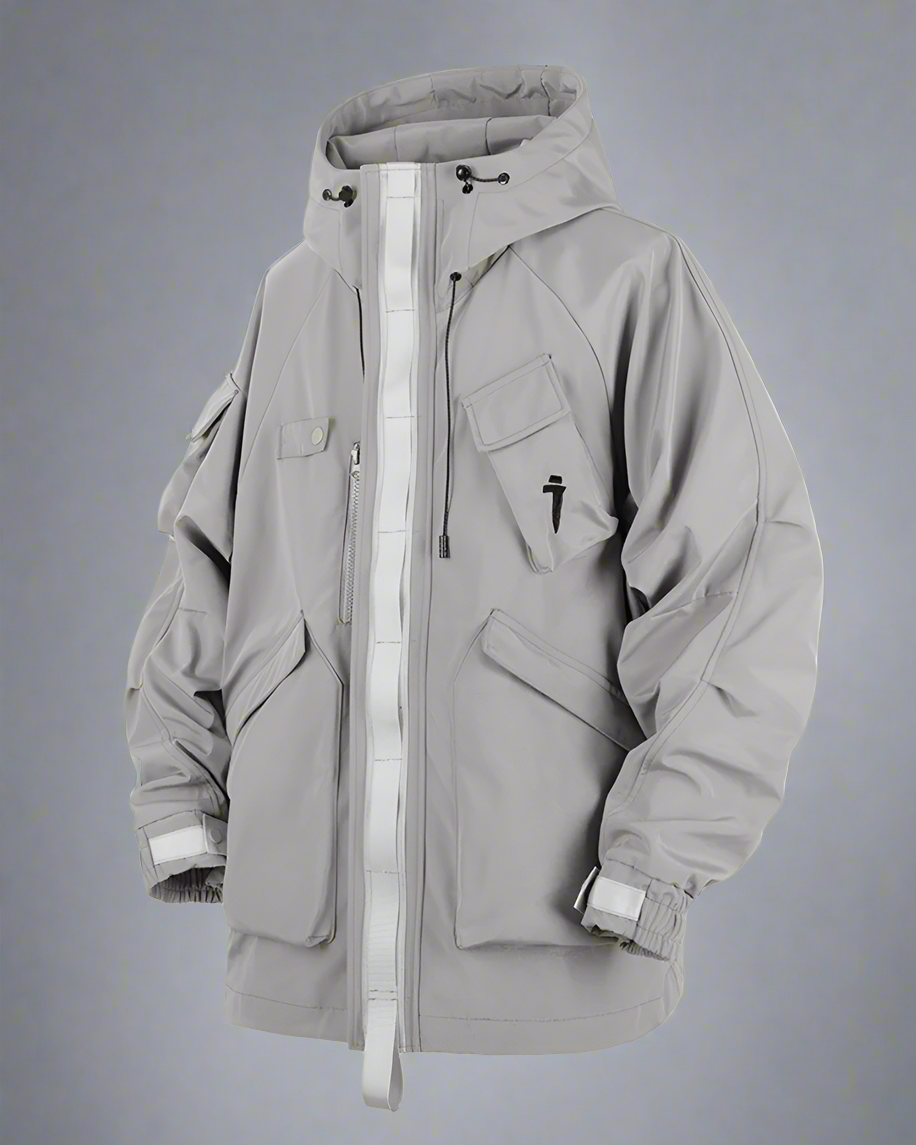 All-Season Unisex Hooded Coat