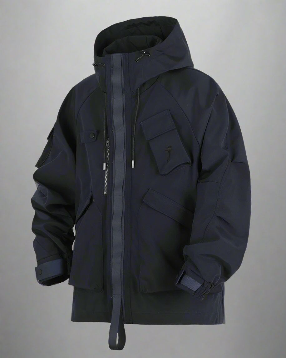 All-Season Unisex Hooded Coat