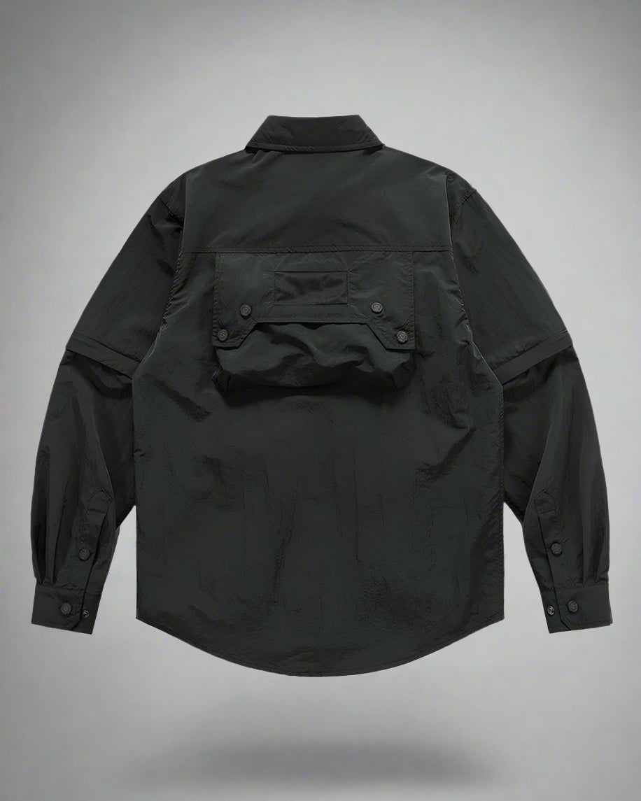 Versatile Pocketed Sleeve Shirt