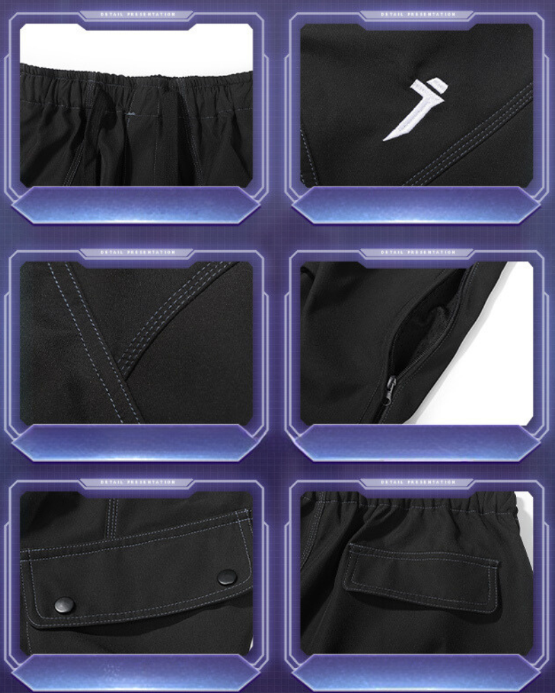 Edgy Utility Cargo Pants
